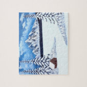 Winter Wonder Overmaatse Puzzel (Verticaal)