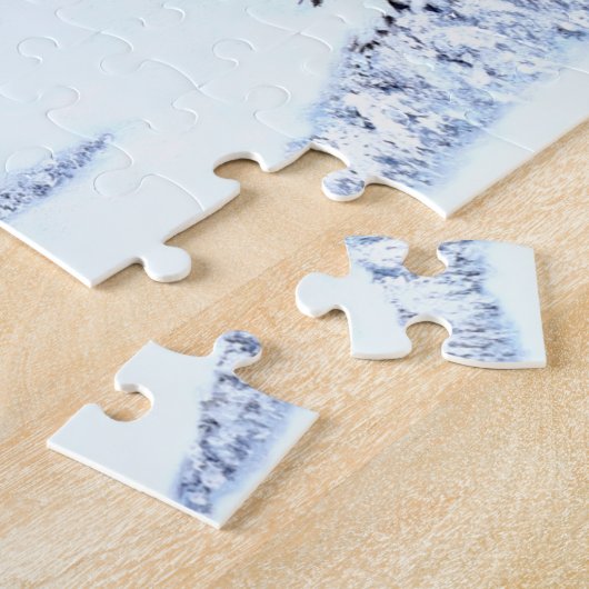 Winter Wonder Oversized Puzzle Legpuzzel (Zijkant)
