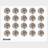 Winter Wonder Ronde Sticker (Vel)