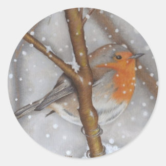 Winter Wonder Ronde Sticker