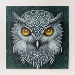 Winter Wonder Snow Owl Beauty Legpuzzel