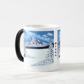 Winter Wonder Vormveranderende Mok (Voorkant links)