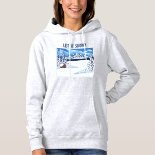 Winter Wonder Vrouwen Hoodie