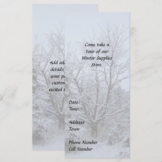 Winter Wonderland (Voorkant / Achterkant)