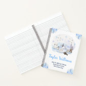 Winter Wonderland Arctic Animals Birth Statistics Notitieboek (Binnen)
