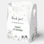 Winter Wonderland Arctic Polar Animals Bedankdoosjes (Geopend)