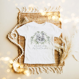 Winter Wonderland Arctische Dieren Baby 1e Kerstmi