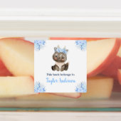 Winter Wonderland Arctische Dieren Kinder Bookplat Labels (Aangebracht)