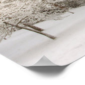 Winter Wonderland Art Print Winter Forest Poster (Hoek)