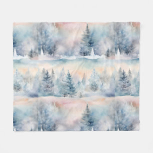 Winter Wonderland - Artistiek Fleece Deken