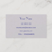 Winter Wonderland - Artistiek Visitekaartje (Achterkant)