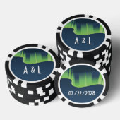 Winter Wonderland Auroras Poker Chips (Opstapeling)