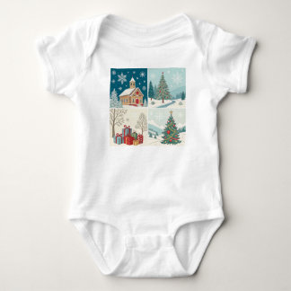 Winter Wonderland Baby Bodysuit
