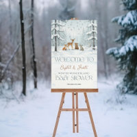 Winter Wonderland Baby Dieren Baby Shower