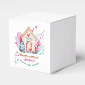 Winter Wonderland Baby Shower Bedankdoosjes (Voorkant Zijde)