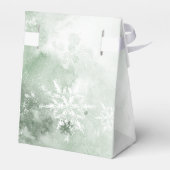 Winter wonderland baby shower bedankdoosjes (Achterkant)