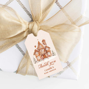 Winter Wonderland Baby shower Dank u Cadeau Label Cadeaulabel