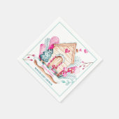 Winter Wonderland Baby Shower Servet (Hoek)