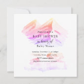 Winter Wonderland baby shower uitnodiging (Voorkant)