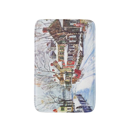 Winter Wonderland Badmat (Voorkant Verticaal)
