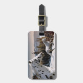 Winter Wonderland Bagagelabel (Voorkant verticaal)