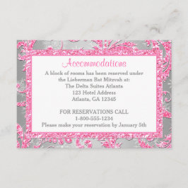 Winter Wonderland Bat Mitzvah Enclosure 2 Informatiekaartje