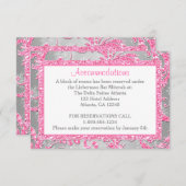 Winter Wonderland Bat Mitzvah Enclosure 2 Informatiekaartje (Voorkant / Achterkant)