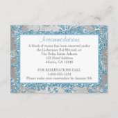 Winter Wonderland Bat Mitzvah Enclosure 2 Informatiekaartje (Voorkant)