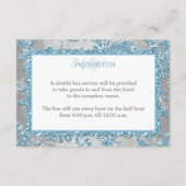 Winter Wonderland Bat Mitzvah Enclosure 2 Informatiekaartje (Achterkant)