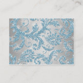 Winter Wonderland Bat Mitzvah Insert 3 Informatiekaartje (Achterkant)