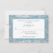 Winter Wonderland Bat Mitzvah RSVP 2 (Voorkant)