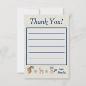 Winter Wonderland Bedankkaart (Voorkant)