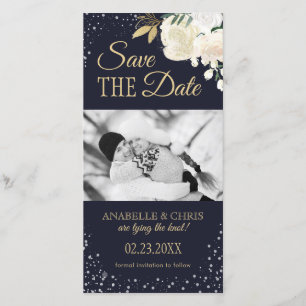 Winter Wonderland Bewaar de datum Fotokaarten Save The Date