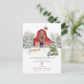 Winter Wonderland bewegende aankondiging (Staand voorkant)