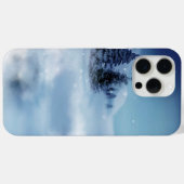 Winter Wonderland bij nacht Case-Mate iPhone Case (Achterkant (horizontaal))