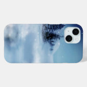 Winter Wonderland bij nacht Case-Mate iPhone Case (Achterkant (horizontaal))