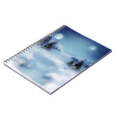 Winter Wonderland bij nacht Notitieboek (Linkerzijde)