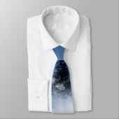 Winter Wonderland bij nacht Stropdas (Gebonden)