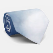 Winter Wonderland bij nacht Stropdas (Opgerold)