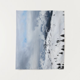 Winter wonderland bij Velika Planina, Slovenië Wandkleed