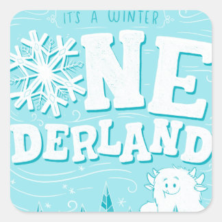 Winter Wonderland Bijpassende stickers