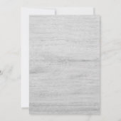 Winter Wonderland Birthday Uitnodiging (Achterkant)