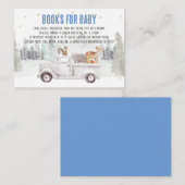 Winter Wonderland, Boeken voor Baby. Neem een boek Informatiekaartje (Voorkant / Achterkant)