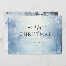 Winter Wonderland Bos Foto Kerstmis