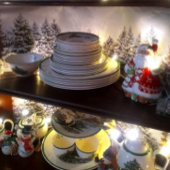 Winter Wonderland Bos Kerst Ambacht of  Cadeaupapier