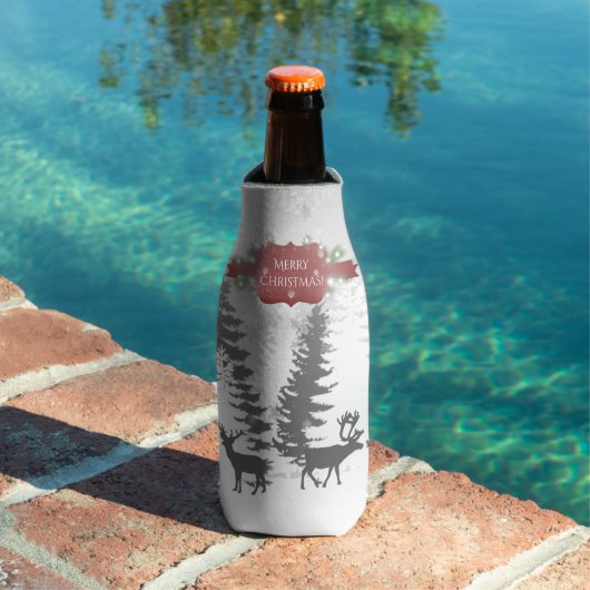 Winter Wonderland Bottle Cooler - Red (Insitu Zwembad)