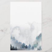 Winter Wonderland Boy Baby shower Bingo Game (Achterkant)