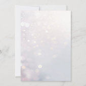 Winter Wonderland Branches Bedrijf Kerst Kaart (Achterkant)