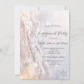 Winter Wonderland Branches Verloving Kaart (Voorkant)