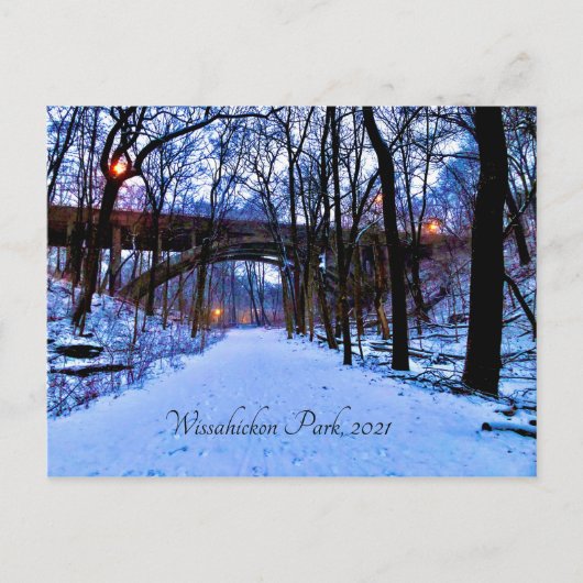 Winter Wonderland Briefkaart (Voorkant)